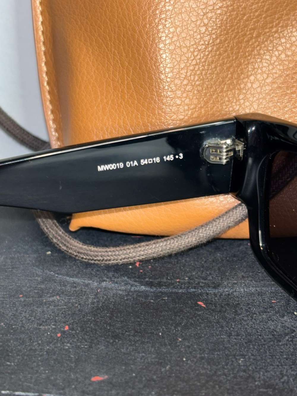 MCM Sutter Black Sunglasses and Case NWT - Picture 4 of 5